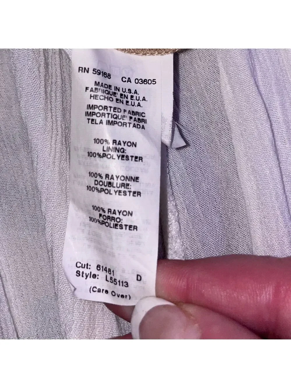 Karen Kane White Maxi Skirt Women Medium Boho Festival - Picture 8 of 13